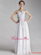 Spring Beautiful Straps Brush Train Prom Gowns with Side Zipper DBEE658FOR