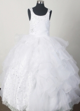 2012 Gorgeous Ball Gown Scoop Floor-length Flower Girl Dress  Style RFGDC08