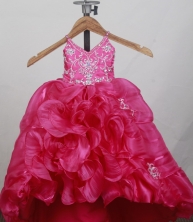 2012 Lovely Ball Gown V-neck Floor-length Little Gril Pagant Dress Style RFGDC056