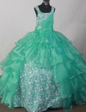 2012 Popular Ball Gown Sweetheart Floor-length Flower Girl Dress  Style RFGDC0120
