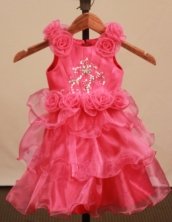 2012 Pretty Ball Gown Scoop sFloor-length Little Gril Pagant Dress Style RFGDC0124