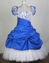 2012 Pretty Ball Gown Strapless Floor-length Flower Girl Dress Style RFGDC0108