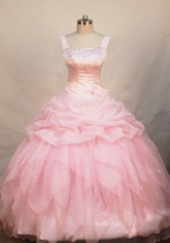Beautiful Ball gown Strap Floor-length Flower Girl Dresses Style FA-C-138