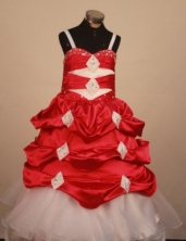 Perfect Ball gown Strap Floor-Length Little Girl Pageant Dresses Style FA-Y-340