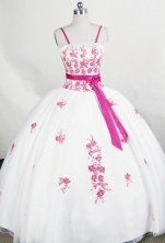 Beautiful Ball Gown Strap Floor-length Organza Quinceanera Dresses Style FA-C-084 