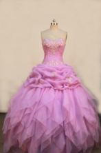 Wonderful Ball gown Sweetheart Floor-length Quinceanera Dresses Embroidery with Beading Style FA-Z-0084