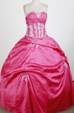 Gorgeous Ball Gown Straplesss Floor-length Quinceanera Dress ZQ12426050
