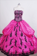 Classical Ball gown Strapless Floor-length Quinceanera Dresses Style FA-C-077