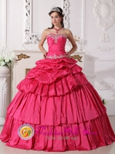 Villa Los Almendros Chile Fall 2013 Hot Pink Sweetheart Beading and Ruch Detachable Quinceanera Gowns Style QDZY750FOR