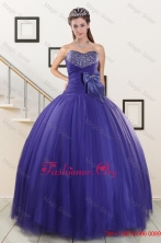 2015 Elegant Sweetheart Quinceanera Dresses with BowknotXFNAO598FOR