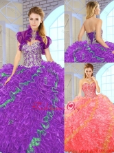 Fall Beautiful Multi Color Quinceanera Dresses with Sweetheart SJQDDT149002-1FOR