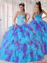 Luxurious Ball Gown Beading and Appliques Quinceanera Dresses PDZY471BFOR