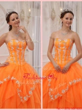 New Ball Gown Appliques and Beading Sweet 15 Dresses for 2016 QDZY311BFOR