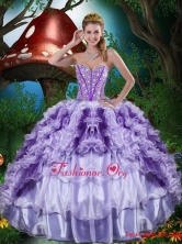 Gorgeous Sweetheart Quinceanera Dresses with Beading and Ruffles QDDTA81002FOR