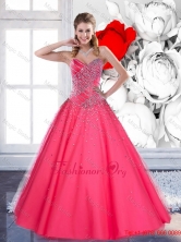 The Most Popular Sweetheart Quinceanera Gown with Beading QDDTC20002FOR