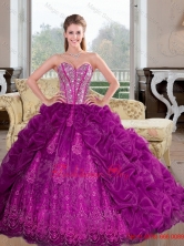 Wonderful Sweetheart Quinceanera Dresses with Beading QDDTA33002FOR