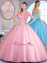 Affordable Ball Gown Ball Gown Sweet 16 Dresses with Beading SJQDDT383002FOR