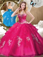 Affordable Beading Quinceanera Gowns with Appliques for 2016 SJQDDT480002-2FOR