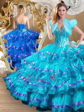 Recommended Ball Gown SQuinceanera Dresses with Ruffled Layers SJQDDT489002-2FOR