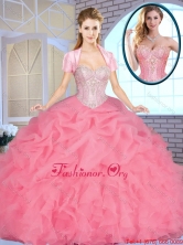 Exclusive Sweetheart Quinceanera Dresses Beading and Ruffles SJQDDT156002FOR