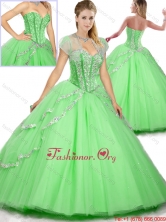 New Arrival Floor Length Beading Sweet 16 Dresses for Spring SJQDDT255002-2FOR