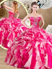 New Arrivals Sweetheart Multi Color Quinceanera Dresses with Ruffles SJQDDT477002-1FOR