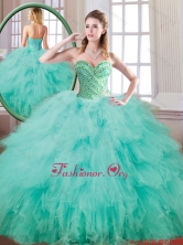 New Style Sweetheart Beading and Ruffles Quinceanera Gowns SJQDDT172002-1FOR