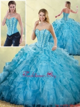 Pretty Sweetheart Ball Gown Detachable Quinceanera Skirts with Beading SJQDDT201002-1FOR