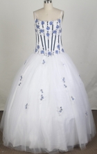 2012 Pretty A-Line Straps Floor-Length Quinceanera Dresses Style JP42607