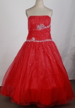 2012 Pretty Ball Gown StraplessFloor-Length Quinceanera Dresses Style JP42663