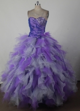 Pretty Ball Gown Sweetheart Floor-length Quincenera Dresses TD260012