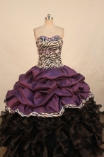 Pretty Ball gown Sweetheart neck Floor-Length Quinceanera Dresses Style FA-Y-62