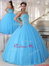 Modern Sweetheart Ball Gown Beading Sweet 16 Dresses PDZY690CFOR