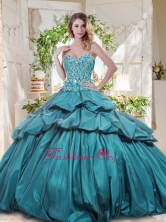 The Most Popular Really Puffy Quinceanera Gown with Beading and Pick UpsSJQDDT717002FORSJQDDT717002FOR