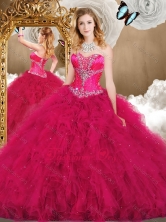 Inexpensive Sweetheart Ball Gown Quinceanera Gowns with Ruffles SJQDDT474002-2FOR