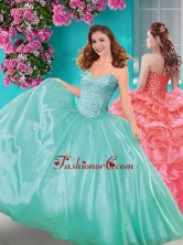 Simple Really Puffy Beaded and Ruffled Quinceanera Dress with Floor LengthSJQDDT643002-1FOR