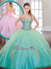 2016 Beautiful Quinceanera Dresses with Beading and Appliques SJQDDT180002FOR
