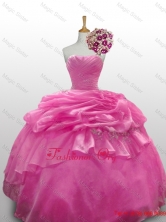 2016 Romantic Sweetheart Rose Pink Quinceanera DressesSWQD010-12FOR