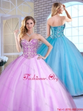Cheap Ball Gown Beading Quinceanera Gowns with Sweetheart SJQDDT163002A-1FOR