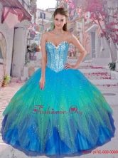 Pretty Sweetheart Sequined Quinceanera Gowns in Multi ColorSJQDDT92002FOR