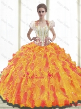 Romantic Ball Gown Sweetheart Quinceanera Dresses with RufflesSJQDDT38002FOR