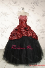 2015 Exclusive Ball Gown Multi-color Leopard Quinceanera Dress FNAO213FOR