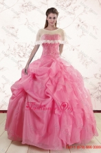 Ball Gown Discount Quinceanera Dresses with Beading XFNAO612AFOR