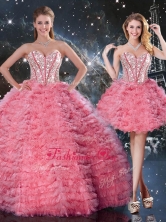 2016 Beautiful Sweetheart Detachable Quinceanera Dresses for 2016QDDTA92001FOR