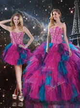 2016 Sweet Sweetheart Detachable Quinceanera Gowns with BeadingQDDTA106001FOR
