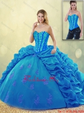 Popular Ball Gown Beading Detachable Quinceanera Dresses with Pick Ups SJQDDT191002-2FOR