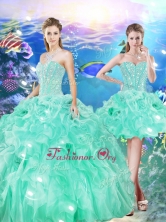 Unique Ball Gown Sweetheart Detachable Quinceanera Dresses for 16 Birthday Party QDDTA78001FOR