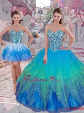 Wonderful Ball Gown Detachable Quinceanera Dresses in Multi Color QDDTA83001FOR