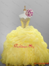 2015 Pretty Sweetheart Beaded Quinceanera Dresses with Ruffled Layers SWQD014-4FOR