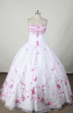 Exclusive Ball gown Strapless Floor-length Quinceanera Dresses Style FA-W-244